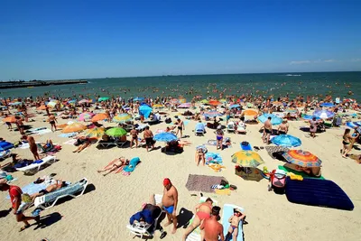 Фотографии центрального пляжа Ейска: красота и спокойствие моря