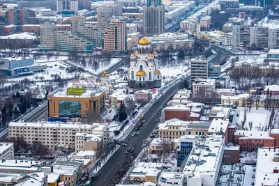 Зимнее Очарование: Картинки Екатеринбурга в Ледяной Красоте