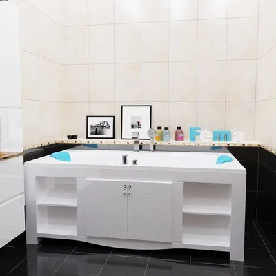 Экран для ванны своими руками: сделайте свою ванную особенной - фото с индивидуальным и уникальным экраном