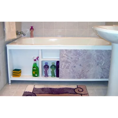 Экран на ванну: практичное и элегантное решение для ванной