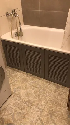 Впечатляющие фото экранов на ванну, придающих ванной комнате особый шарм