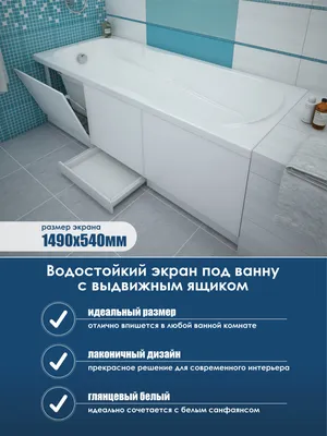 Экран на ванну: идеальное дополнение для вашего релакса
