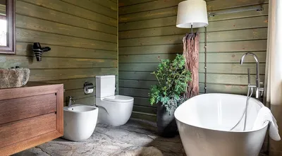 Ванные комнаты, в которых гармонично сочетаются функциональность и эстетика. Фото.