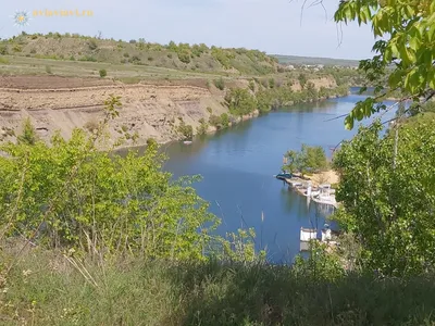 Рисунок Эльдорадо озеро Ростовская область