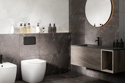 Фотографии элитной плитки для ванной комнаты: вдохновение для ремонта