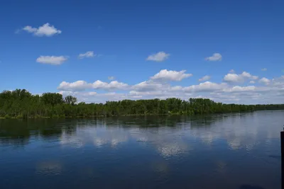 Фон с рекой: Успокаивающее изображение Енисейской воды