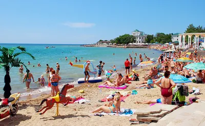 Фото пляжей Евпатории: уникальные снимки морского побережья