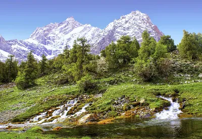 Вершины Фанских гор во всей своей красоте: фотогалерея