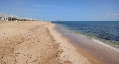 Феодосия береговое золотой пляж: красота, которую стоит увидеть