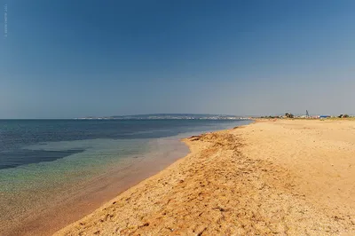 Фотография Феодосийского пляжа с видом на море