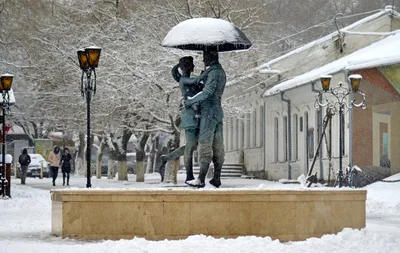 Феодосия зимой: Величие города в холодном обличии