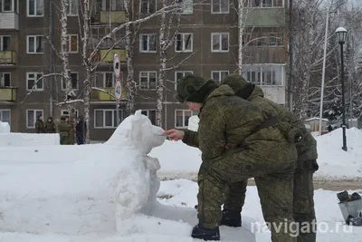 Фигуры из снега на фотографиях: Радость зимних творений