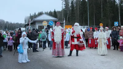 Фотка Финского деда мороза йоулупукки: скачать PNG изображение