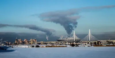 Зимний рай: Картинка Финского залива для скачивания