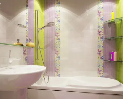 Фиолетовая ванная комната: скачать изображение в HD качестве