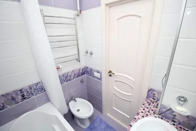 Фиолетовая ванная комната: скачать изображение в Full HD качестве