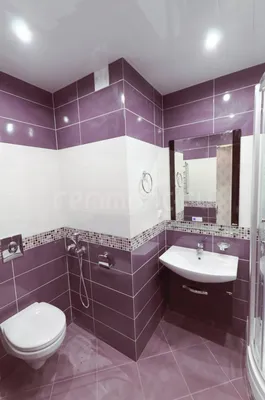 Фиолетовая ванная комната: выберите размер изображения и формат