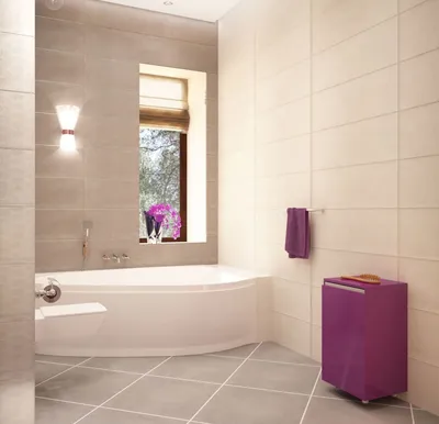 Фиолетовая ванная комната: идеальное сочетание функциональности и эстетики