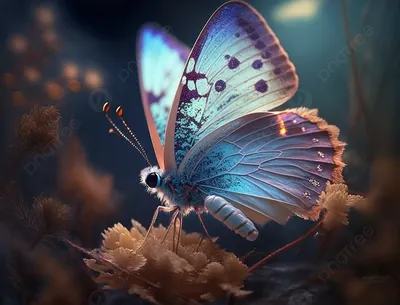 Фото коллекция фиолетовых бабочек для визуального творчества