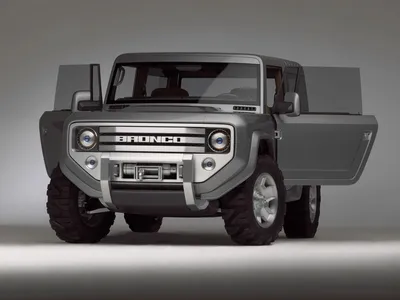 Фото Ford Bronco 2023: Снимки с различными кузовными модификациями