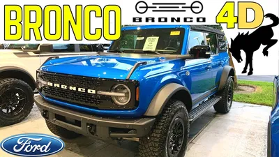 Фото Ford Bronco 2023 с высокой детализацией