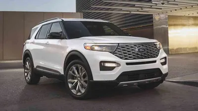 Картинка Ford Explorer 2023 для рекламы