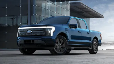 Фото Ford F-150 Lightning 2023 для использования на сайте