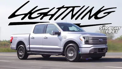 Бесплатные фото Ford F-150 Lightning 2023