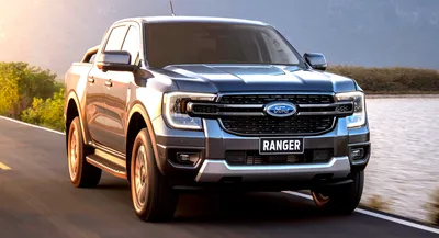 Фотографии Ford Ranger 2023 с дизайном передней части