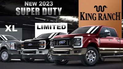 Ford Super Duty F-350 DRW 2023: Картинка для любителей мощных автомобилей