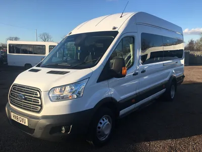 Скачать фото Ford Transit Crew Van 2023 в высоком качестве