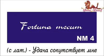 Удобный выбор размеров изображений татуировок на странице fortuna mecum тату