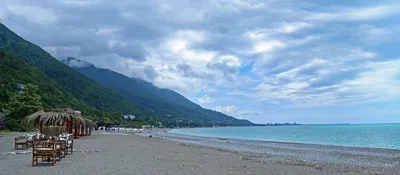 Фото Гагра пляжа: скачать бесплатно в высоком разрешении