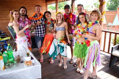 Гавайская вечеринка  фото