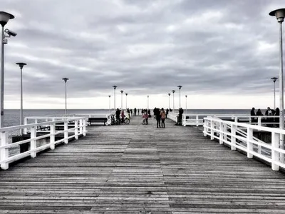 Морская симфония красок в фотографиях Гданьска