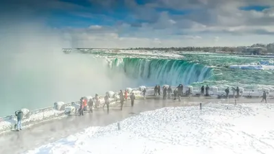 Фото Ниагарского водопада для смартфона в Full HD