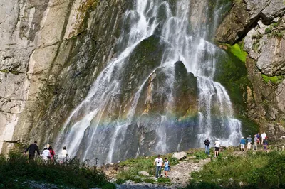 Фото Гегского водопада: великолепие природы в объективе