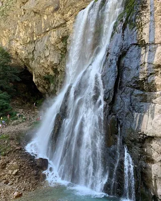 Фотография Гегского водопада, которая оставит незабываемые впечатления