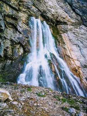 Изображение Гегского водопада с выбором размера и формата