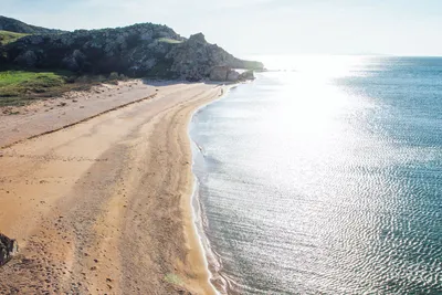 Природные чудеса Генеральских пляжей Керчи на фото