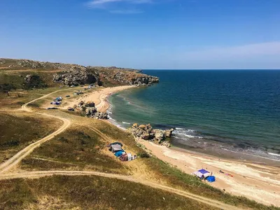 Фото пляжей Керчи для использования на сайте