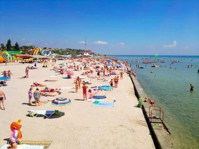 Фотографии пляжа в Геническе: наслаждение морским бризом