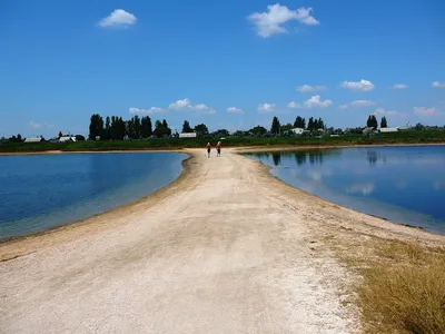 Фотоарт Генического пляжа в jpg формате