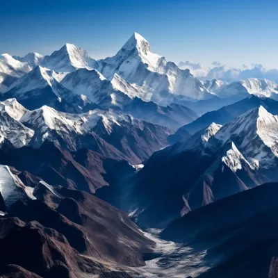 Фото на айфон с потрясающими видами Гималаев