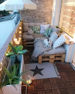Гирлянда на балконе: создайте уникальную атмосферу у себя дома