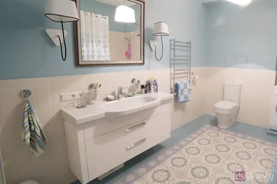 Фото голубой ванной комнаты: лучшие изображения