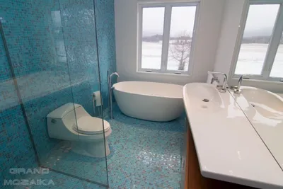 Голубая ванная комната: скачать бесплатно