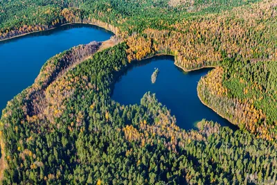 Изображения голубых озер Беларуси - восхитительные пейзажи
