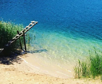 Райские Голубые озера Черниговщины на фотографиях