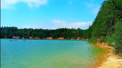 Фотогалерея с панорамными видами Голубых озер Чернигова